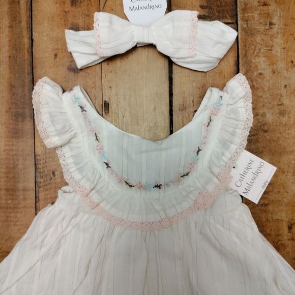 Catherine Malandrino Other - NWT Catherine Malandrino matching 3 piece set for baby girl size 6-9 mos